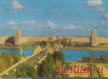 Володарский мост - Фотографии прошлого 1981