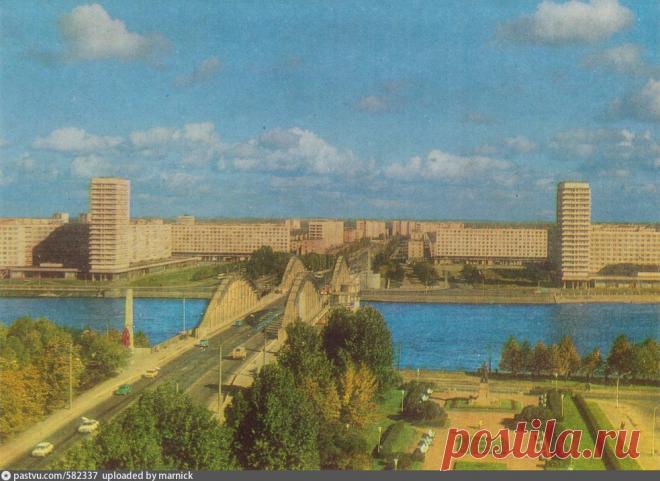 Володарский мост - Фотографии прошлого 1981