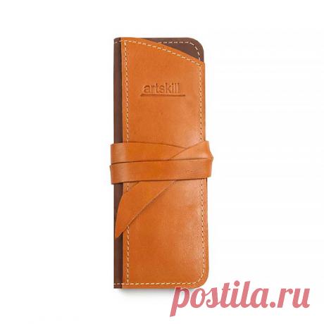 Пенал кожаный 'Painter' купить в интернет-магазине PichShop, цена в Москве