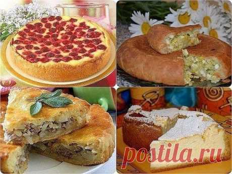 4 Простых рецепта семейных пирогов.