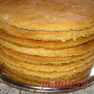 Коржи для торта на сковородке!