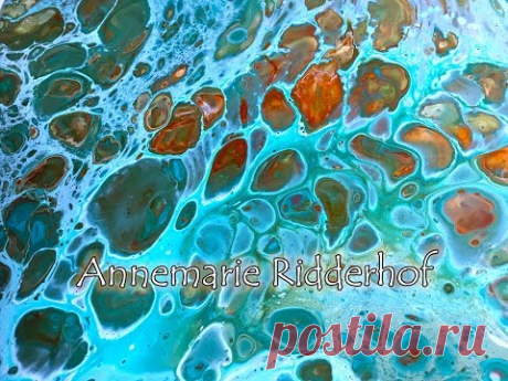 ( 195 ) Acrylic pouring CELLS Floetrol no puring medium.