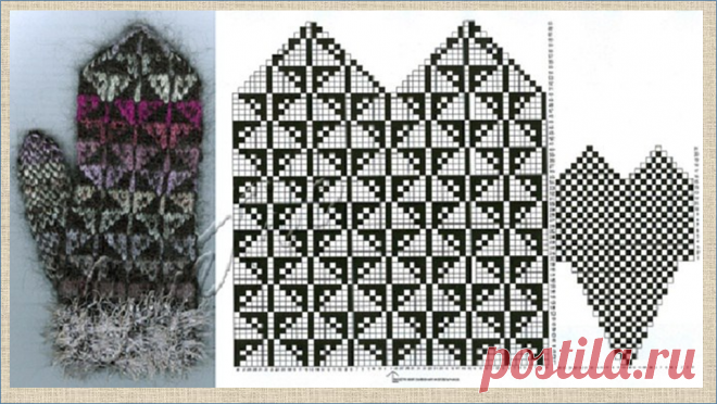 Занимательная геометрия в моделях жаккардового вязания - 20 впечатляющих примеров со схемами | МНЕ ИНТЕРЕСНО | Яндекс Дзен