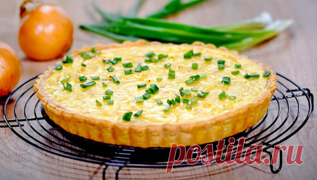 Французский луковый пирог