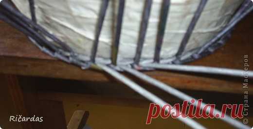 МК по плетению 3 трубочками и плавным переходом - Плетем дно