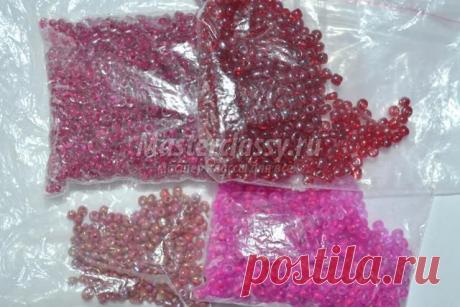 Дерево из бисера &quot;Цветущая вишня на камне&quot;. Мастер-класс с пошаговыми фото. Часть 1-я