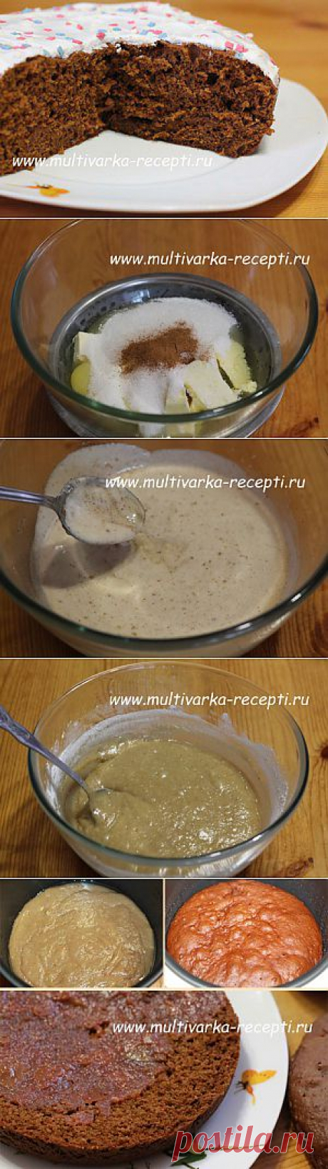 Тульский пряник в мультиварке |