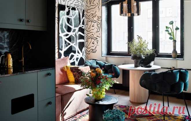 А так можно было? Дизайнер превратила хрущевку в квартиру мечты | INMYROOM | Дзен