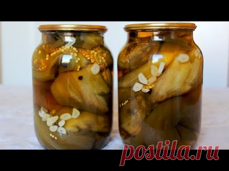 ЧТО Я ТОЛЬКО НЕ ДЕЛАЮ ИЗ ТАКИХ БАКЛАЖАН ЗИМОЙ! МАРИНОВАННЫЕ БАКЛАЖАНЫ ДЛЯ САЛАТОВ, ПОЛУФАБРИКАТ!
