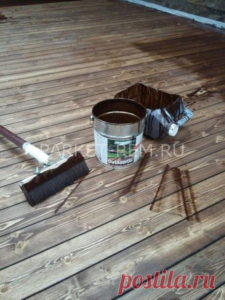 Циклевка и нанесение масла | Циклевка паркета