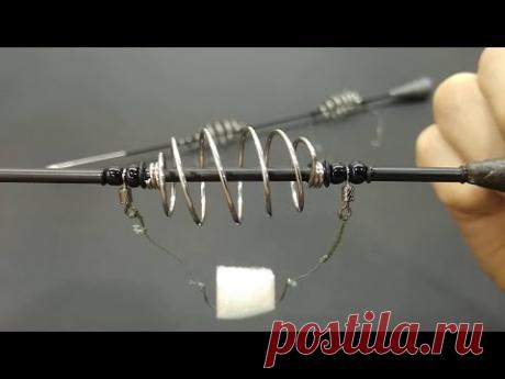 Лучшая снасть убийца карася монтаж "на жесткой сцепке" своими руками видео