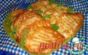Куриные отбивные в луковом кляре - кулинарный рецепт