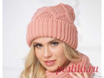 Шапочка узором "араны". Схема | Вязание спицами аксессуаров Вам понадобится:Пряжа Drops (шерсть с альпакой 50 гр./75 м.) &mdash; ушло 2 моточка.Спицы круговые 4,5 и 5 мм.Маркеры, сантиметр.Плотность вязки: 10/10 см. = 17 п./22 р.Набираем на круговые спицы 4,5 см. 80 п. и начинаем резинку (на схеме номер 1 &mdash; резинка 3 лиц, 3 изн.), если...