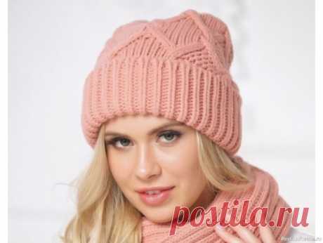 Шапочка узором "араны". Схема | Вязание спицами аксессуаров Вам понадобится:Пряжа Drops (шерсть с альпакой 50 гр./75 м.) &mdash; ушло 2 моточка.Спицы круговые 4,5 и 5 мм.Маркеры, сантиметр.Плотность вязки: 10/10 см. = 17 п./22 р.Набираем на круговые спицы 4,5 см. 80 п. и начинаем резинку (на схеме номер 1 &mdash; резинка 3 лиц, 3 изн.), если...