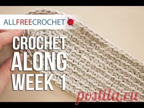Crochet Along: Week 1- Bottom of Bag