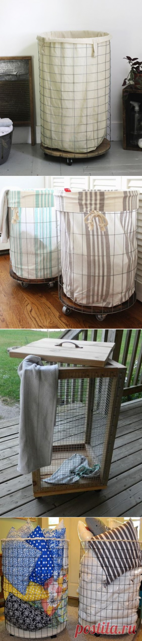 Creativas cestas para la ropa Sucia