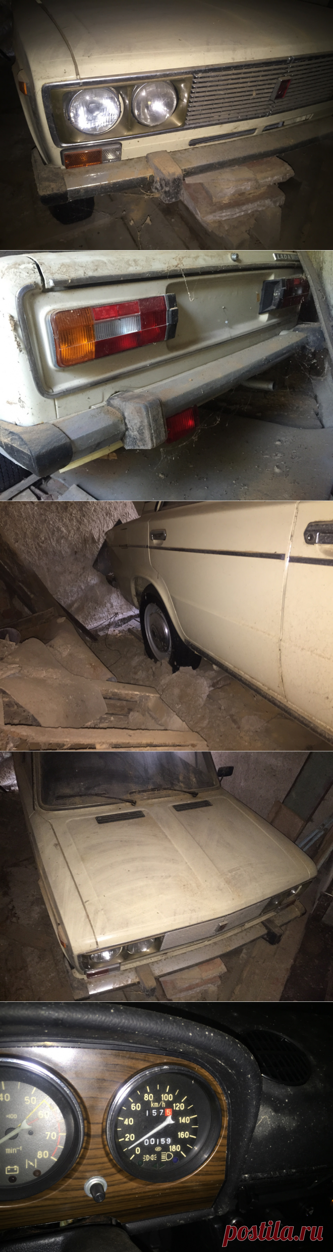 Заварили в гараже на 25 лет: новая экспортная Lada ВАЗ-2106