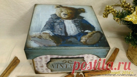 Декупаж из интернета.