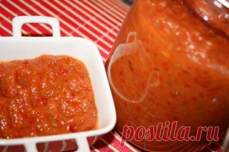 Айвар(икра из красного перца и баклажанов),заготовка на зиму : Соусы
