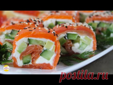 ШИКАРНЫЕ ЗАКУСКИ с КРАСНОЙ РЫБОЙ на НОВЫЙ ГОД ?