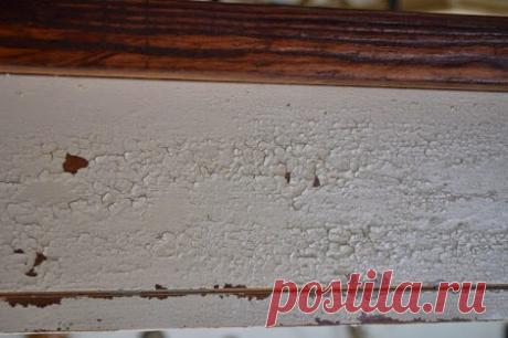 Old World Chippy Distressed Paint Finish | Ana White