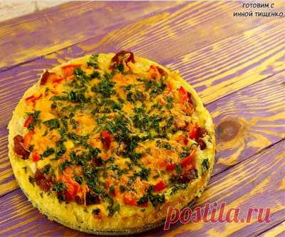 Пицца из кабачков в духовке
