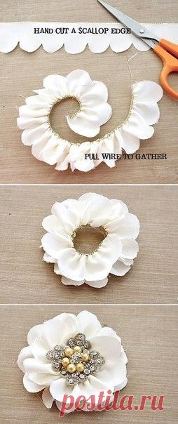 10 видов цветов из лент