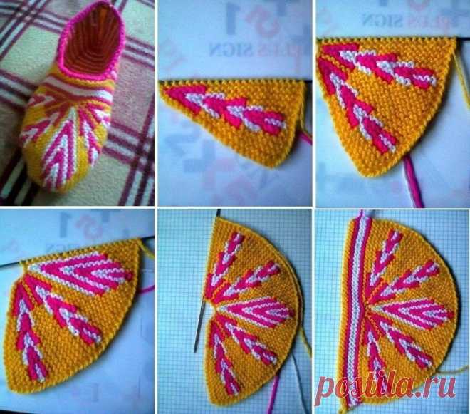 ​Тапочки-следки — DIYIdeas