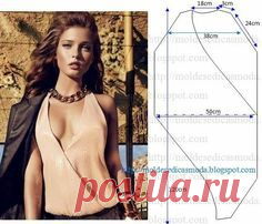 Moldes Moda por Medida: BLUSA FÁCIL DE FAZER - 35 | blusas