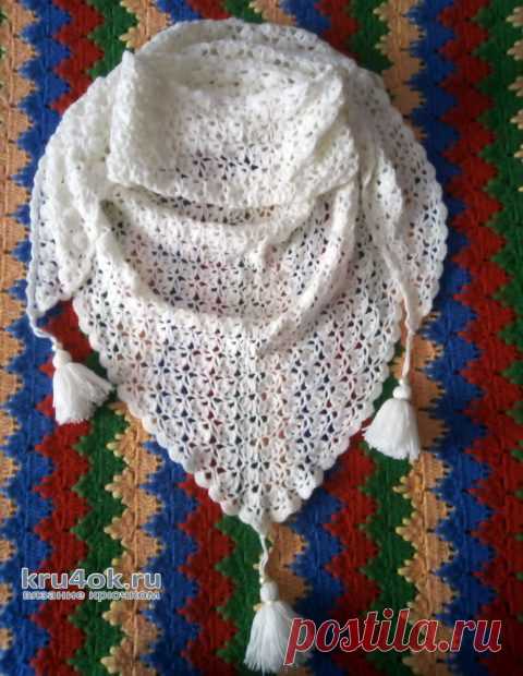 Бактус Трилистник связан крючком. Работа Николая Мошкина