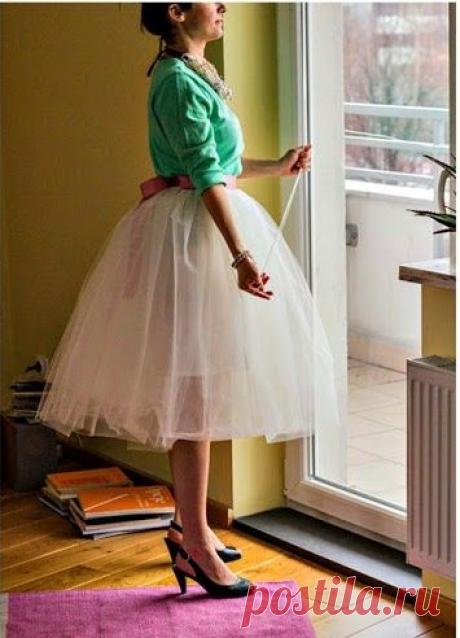 Пора бы шить юбку из тюля...