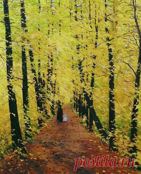 Художник Евгений Иванович Столица (1870-1929).
«Осень», 1905 г.