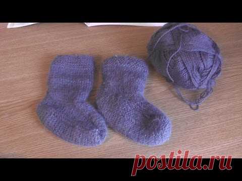 Навязала. НОСКИ ДВУМЯ СПИЦАМИ! Опыт новичка. Как мне вязалось из ДЕРЕВЕНСКОЙ ПЕХОРКИ?