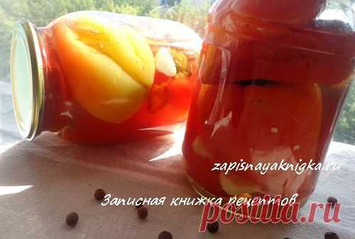 Перец целиком на зиму | Записная книжка рецептов Анюты