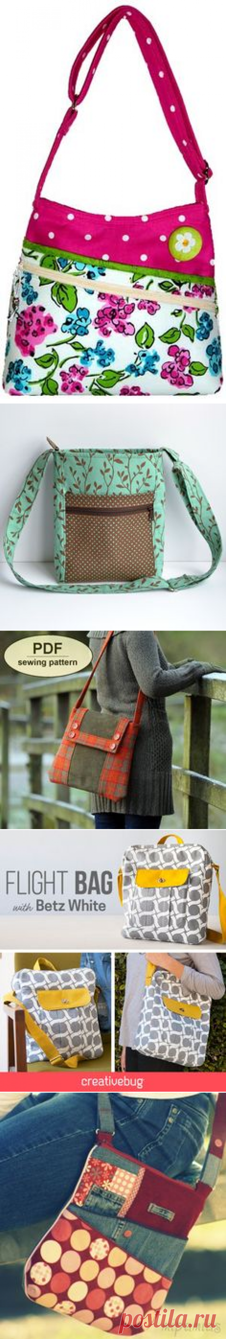 (74) Designer Hipster Cross Body Bag Pattern PDF for sewing your own Purse. Serendipity Hip by ChrisW Designs