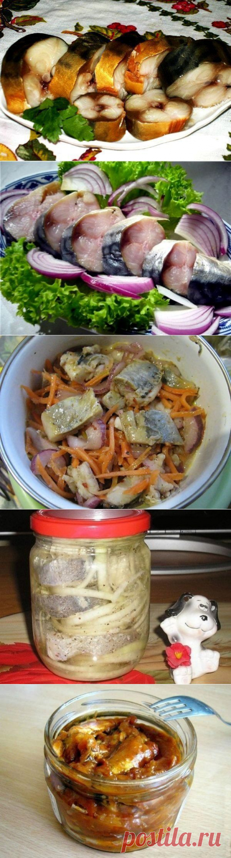Солёная, маринованная, копчёная рыбка легко!