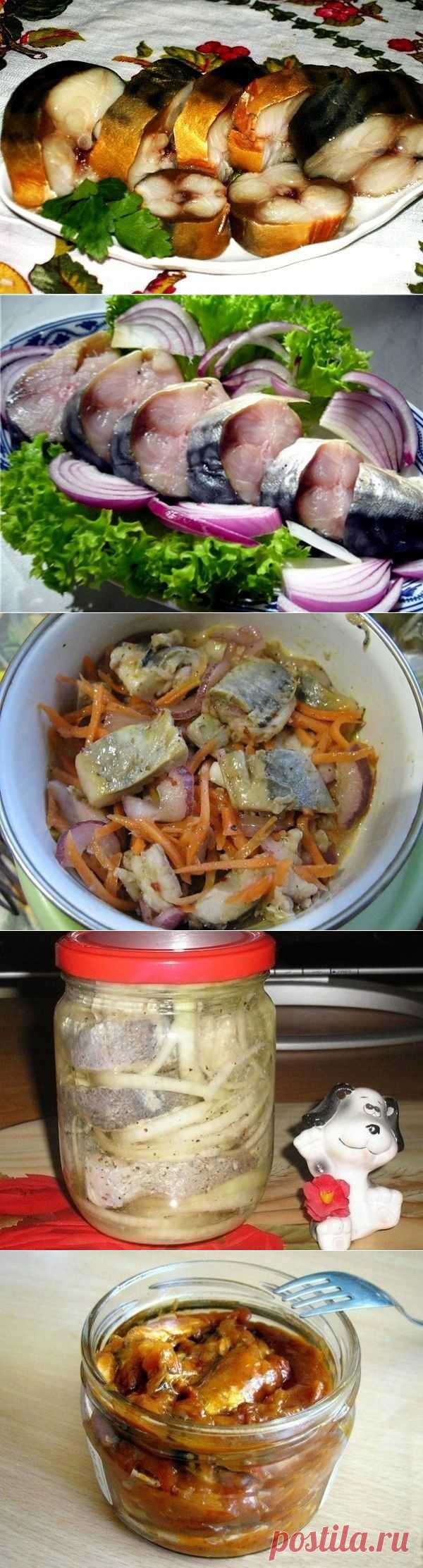 Солёная, маринованная, копчёная рыбка легко!