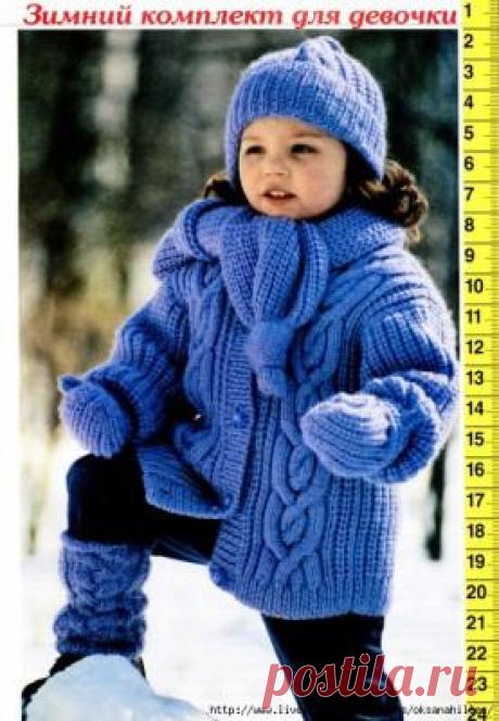 Для девочек | Вязание для детей спицами и крючком. - Part 25