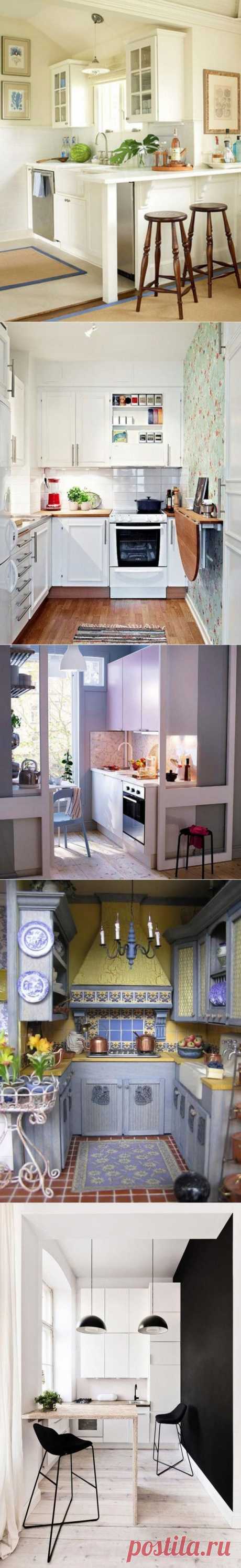 Превращаем маленькую кухню в уютное гнездышко