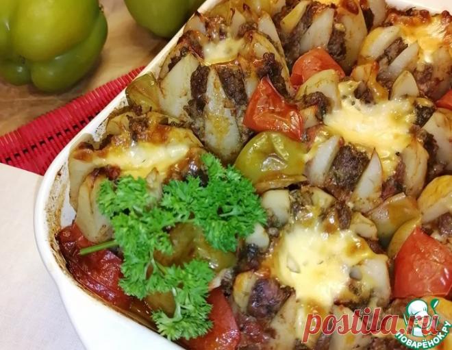 Картофель с фаршем в духовке – кулинарный рецепт