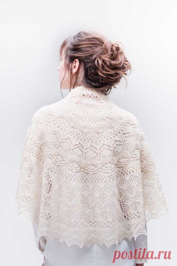 Luca Laceweight Pi shawl