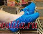 ОЧЕНЬ УДОБНЫЕ ТАПОЧКИ без швов