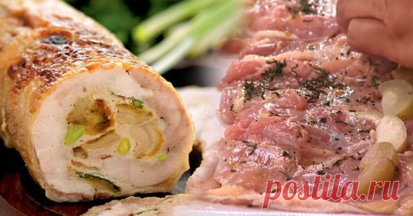 Куриный рулет с начинкой Начинающим кулинарам мясной рулет кажется блюдом из области фантастики. Но что скрывать, даже у опытных хозяек он получается не всегда. То сухой, то разваливается, никакой стабильности.   Покупать фабричные колбасные изделия не рекомендуется по известным причинам. У