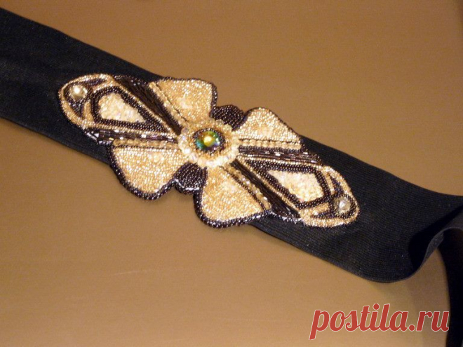 Пояс-резинка - Vesta - авторская бижутерия Светланы Айвазовой