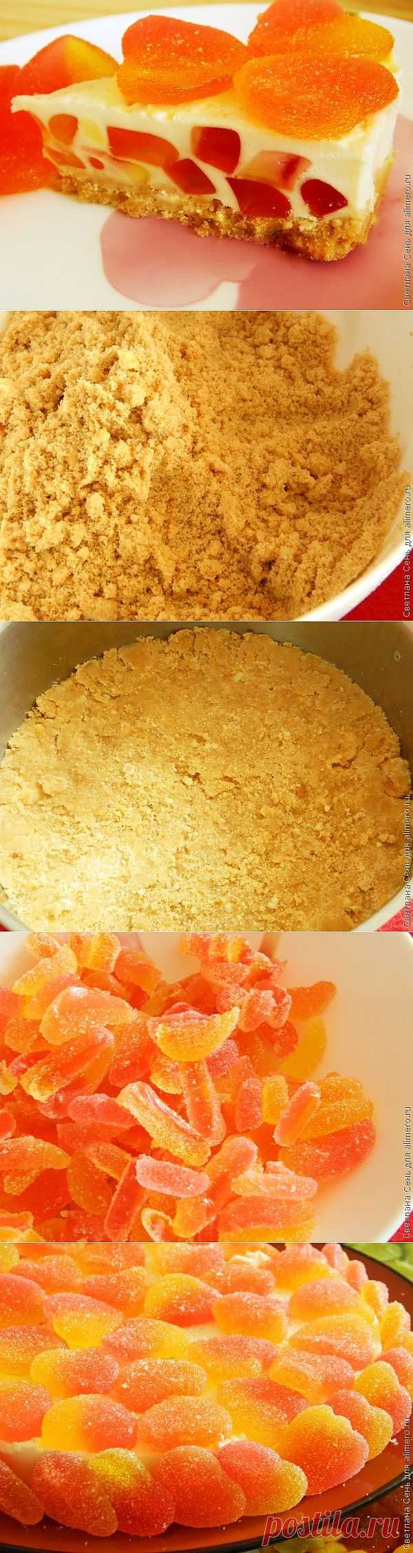 Торт желе Нежность / Рецепты с фото