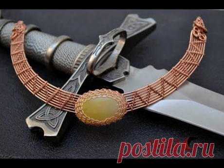 Украшения - бижутерия из проволоки своими руками - YouTube