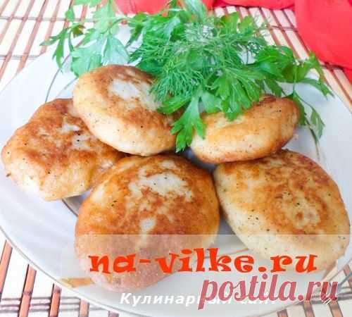 Котлеты из филе щуки с луком и салом