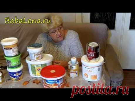 Акриловые лаки для Декупажа, как сэкономить (BabaLena.ru)