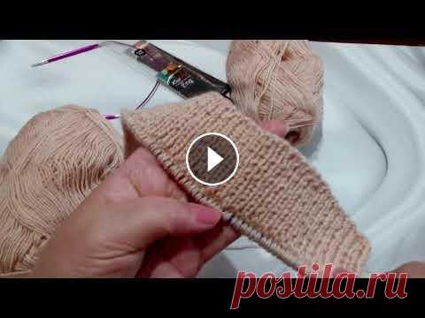 МК базовый свитер для начинающих Мой Instagram:...