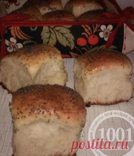 Рецепт вкусных булочек к чаю - Булочки . 1001 ЕДА вкусные рецепты с фото!